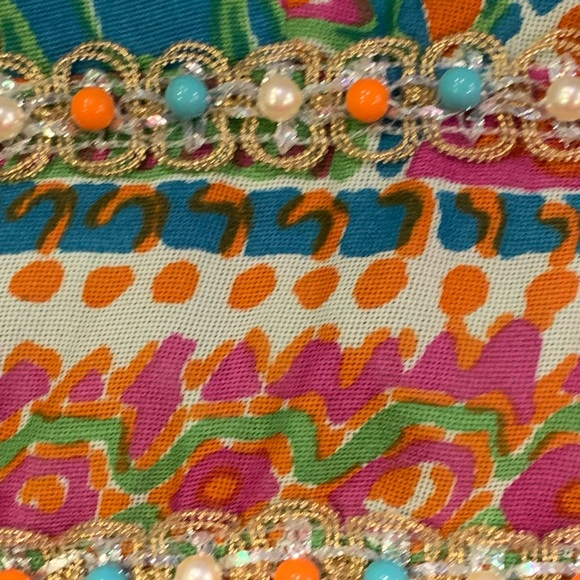 Jeannene Booer for Jeunnese  Vintage Maxi Dress.  Stunning VTG dress in EUC!! - Picture 9 of 11